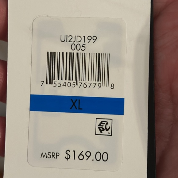 DKNY Women’s Houndstooth Cape-Sleeve Jacket w/Open Front Collarless Detail in XL - Picture 15 of 16